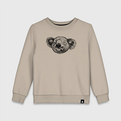 Детский свитшот Коала голова
