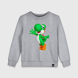 Детский свитшот Йоши приветствует