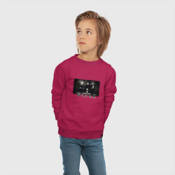 Свитшот хлопковый детский Depeche Mode - Ultra, цвет: маджента — фото 2
