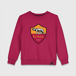Свитшот хлопковый детский Roma sport fc, цвет: маджента