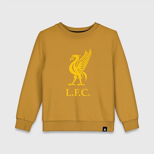 Детский свитшот Liverpool sport fc / Горчичный – фото 1