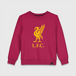 Свитшот хлопковый детский Liverpool sport fc, цвет: маджента