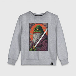 Детский свитшот Pepe samurai