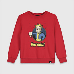 Детский свитшот Burnout - vault boy