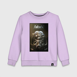 Детский свитшот Fallout armour poster