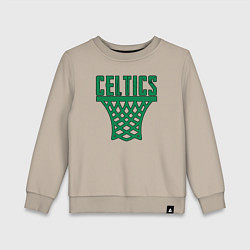 Детский свитшот Celtics net