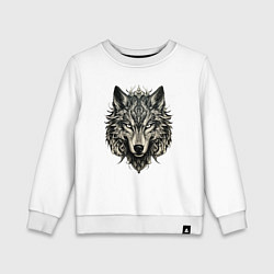 Детский свитшот Племенной волк