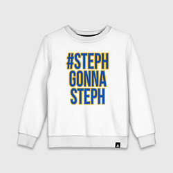 Детский свитшот Steph gonna Steph