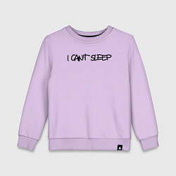 Детский свитшот I cant sleep