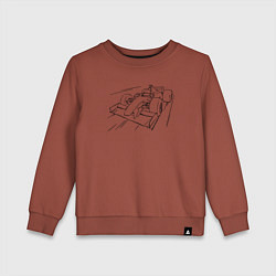 Детский свитшот Формула 1 контур