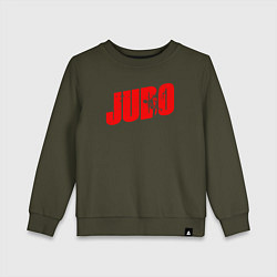 Детский свитшот Judo red