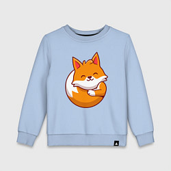 Детский свитшот Orange fox