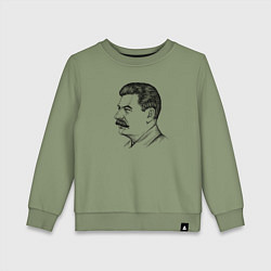 Детский свитшот Сталин в профиль