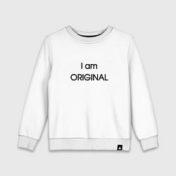 Детский свитшот I am original