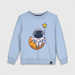 Детский свитшот Звёздный космонавт