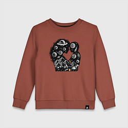 Детский свитшот Space family