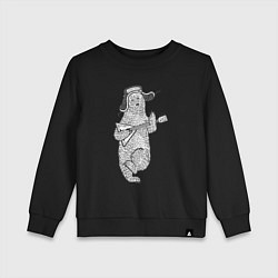 Детский свитшот Мишутка с балалайкой
