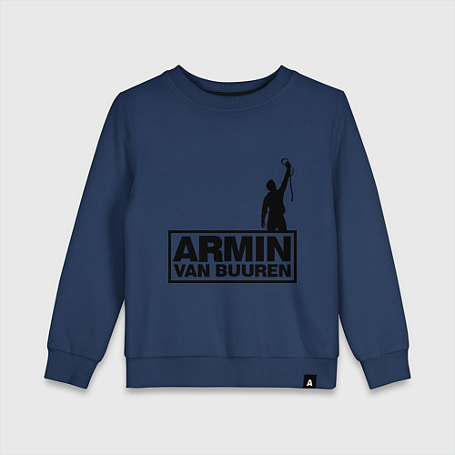 Детский свитшот Armin van buuren / Тёмно-синий – фото 1