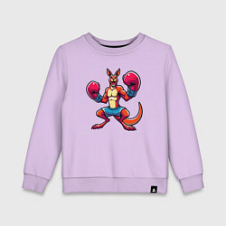 Детский свитшот Кенгуру боксер