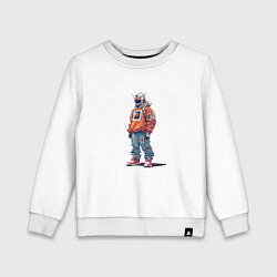 Детский свитшот Мобильный воин Гандам рэпер