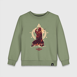 Детский свитшот Helldivers 2: Paratroopers Symbol