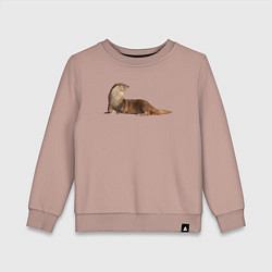 Детский свитшот Выдра настоящая