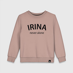 Детский свитшот Irina never alone - motto