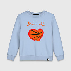 Детский свитшот Basket love