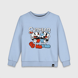 Детский свитшот Cuphead and Mugman