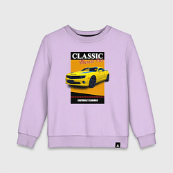 Детский свитшот Спорткар Chevrolet Camaro