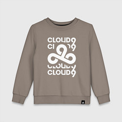 Детский свитшот Cloud9 - in logo