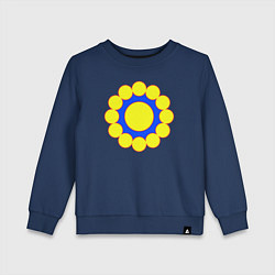 Детский свитшот Соединение окружностей в круге