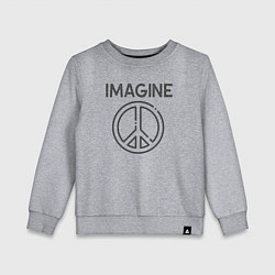 Детский свитшот Peace imagine