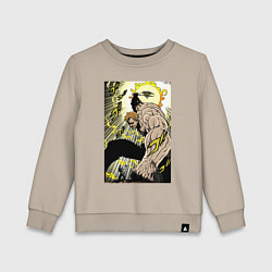 Свитшот хлопковый детский Семь смертных грехов Эсканор, цвет: миндальный