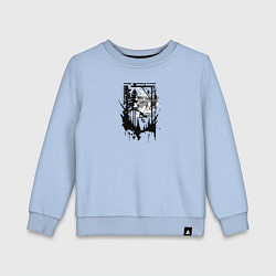 Детский свитшот Велоромантика осенью