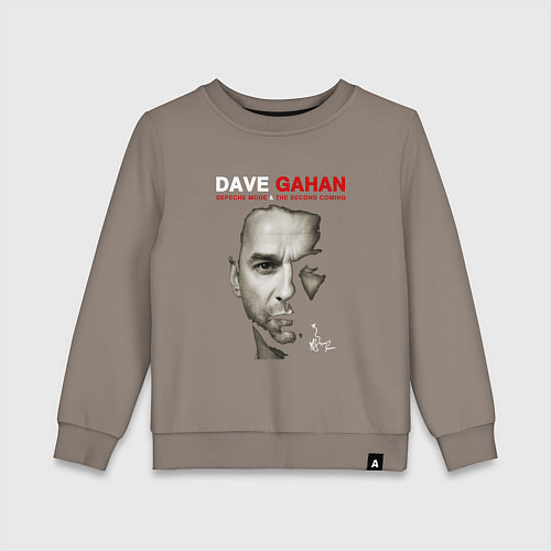 Детский свитшот Depeche Mode - Dave and the second coming / Утренний латте – фото 1