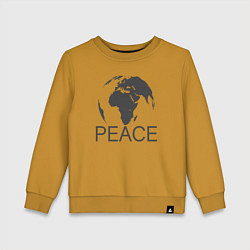 Детский свитшот Peace the world