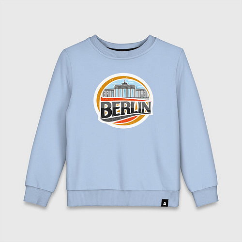 Детский свитшот Berlin / Мягкое небо – фото 1