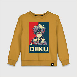 Детский свитшот Моя геройская академия Идзуку Мидория герой