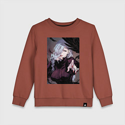 Детский свитшот Магическая битва Мэй Мэй маг первого класса