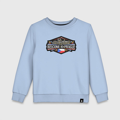 Детский свитшот Добро пожаловать в Прагу / Мягкое небо – фото 1