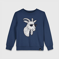 Детский свитшот Козлик в очках