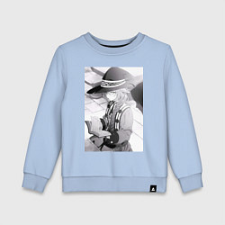 Детский свитшот Реинкарнация безработного Рокси Мигурдия учитель м