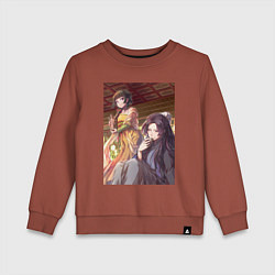 Детский свитшот Монолог фармацевта Жэньши выпивает