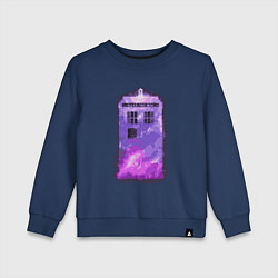 Детский свитшот Violet tardis