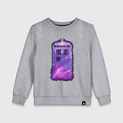 Детский свитшот Violet tardis