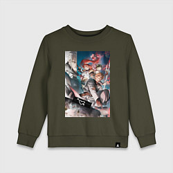 Детский свитшот Реинкарнация безработного Эрис Бореас Грейрат Орст