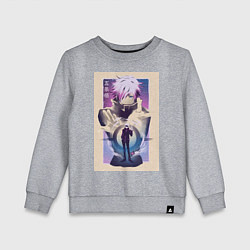 Детский свитшот Магическая битва Сатору Годзё расширение территори