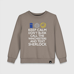 Детский свитшот Doctor Sherlock