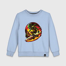 Детский свитшот Космический скейтер